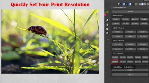 Art Print Presets