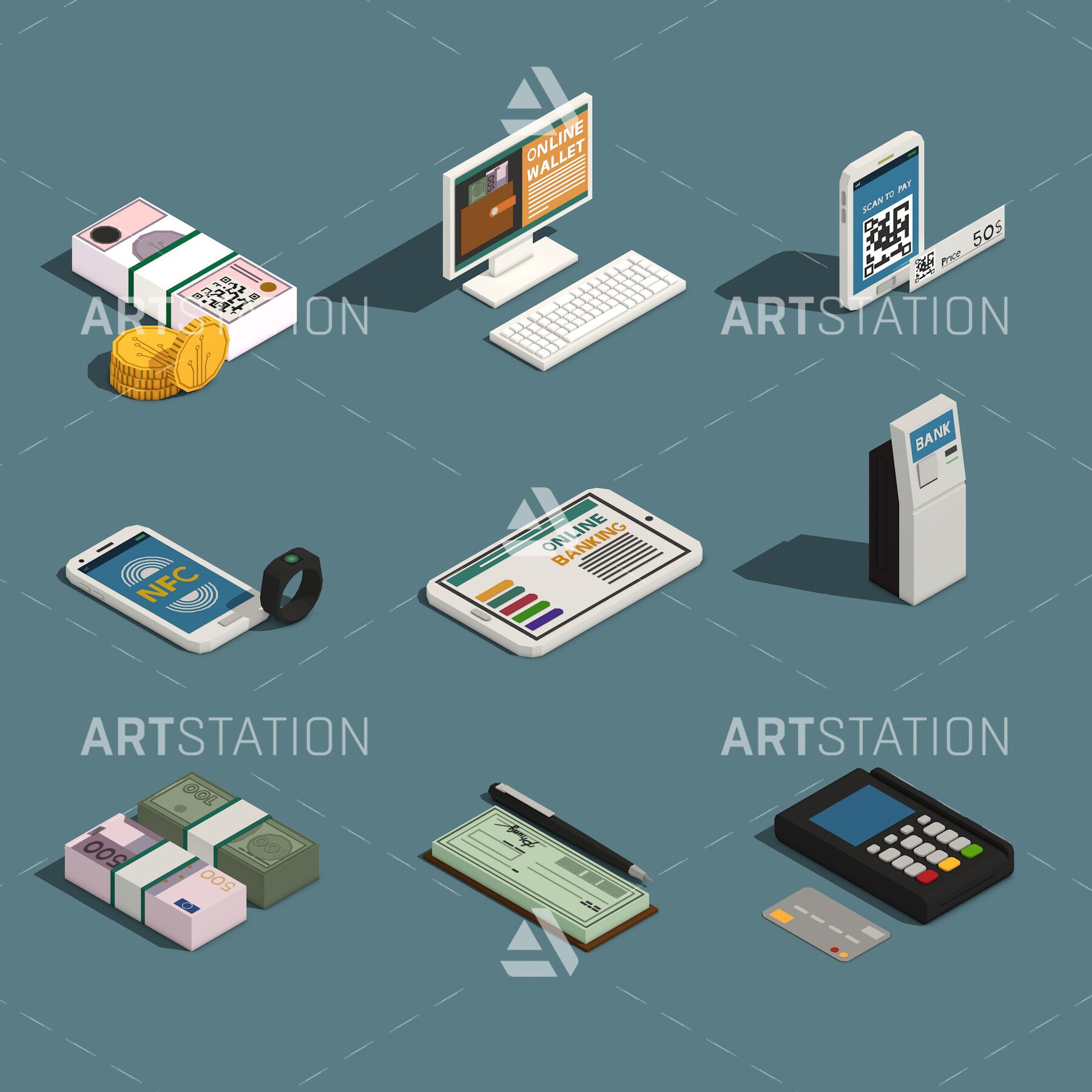 ArtStation - Pet Simulator 2 - app icons