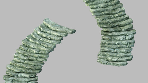 Mountain - stone staircase 12