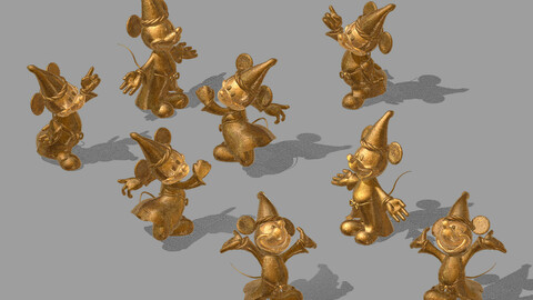 Disney - Mickey Statue 03