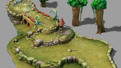 Disney main city - Ground 03