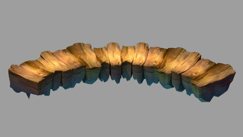 Disney main city - Stone Road 06