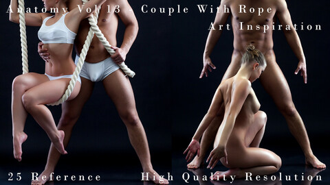 Anatomy Vol 13 - Couple With Rope Art Inspriation