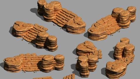 Desert - Mountain - Wind Stone 14