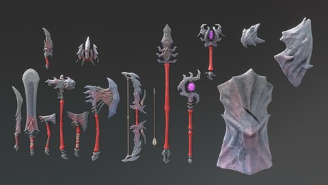 Fantasy Weapon Stone set