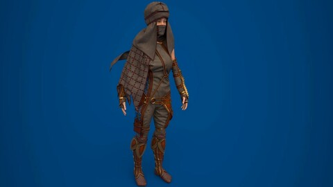 Assassin's outfit with bandana