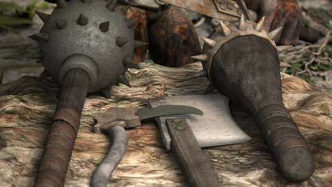 Oversized Weapon Collection