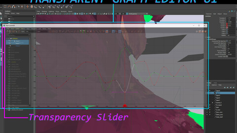 Transparent Graph Editor v0.2 - Maya tools