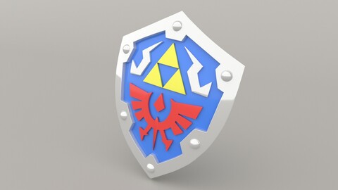 Hylian Shield - Legend of Zelda 3D Print Model