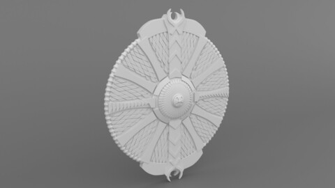 Guardian Shield - God of War 2018 3D Print Model