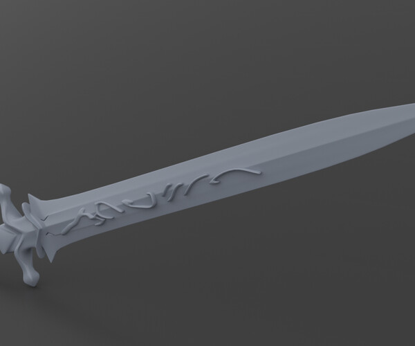 ArtStation - Void Sword - Castlevania Lords of Shadow 2 3D Print Model ...