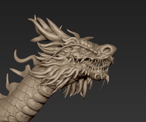 Artstation Asian Dragon Resources 1866