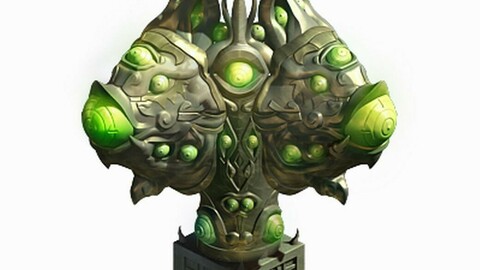 Magic Palace - statue - more eye strange 01