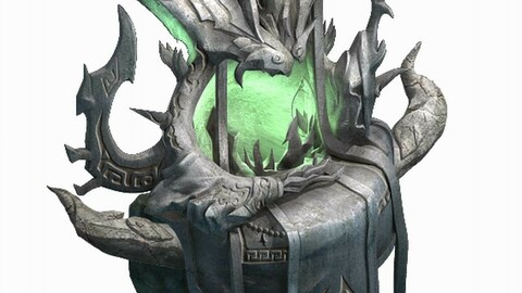 Devil Palace - Devil statue 02