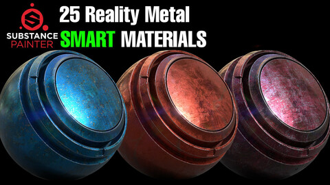 25 Reality Metal Smart Material Pack