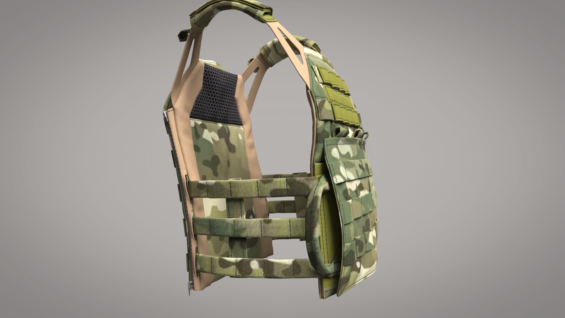 ArtStation Military Bulletproof Plate Carrier Vest Crye Precision JPC