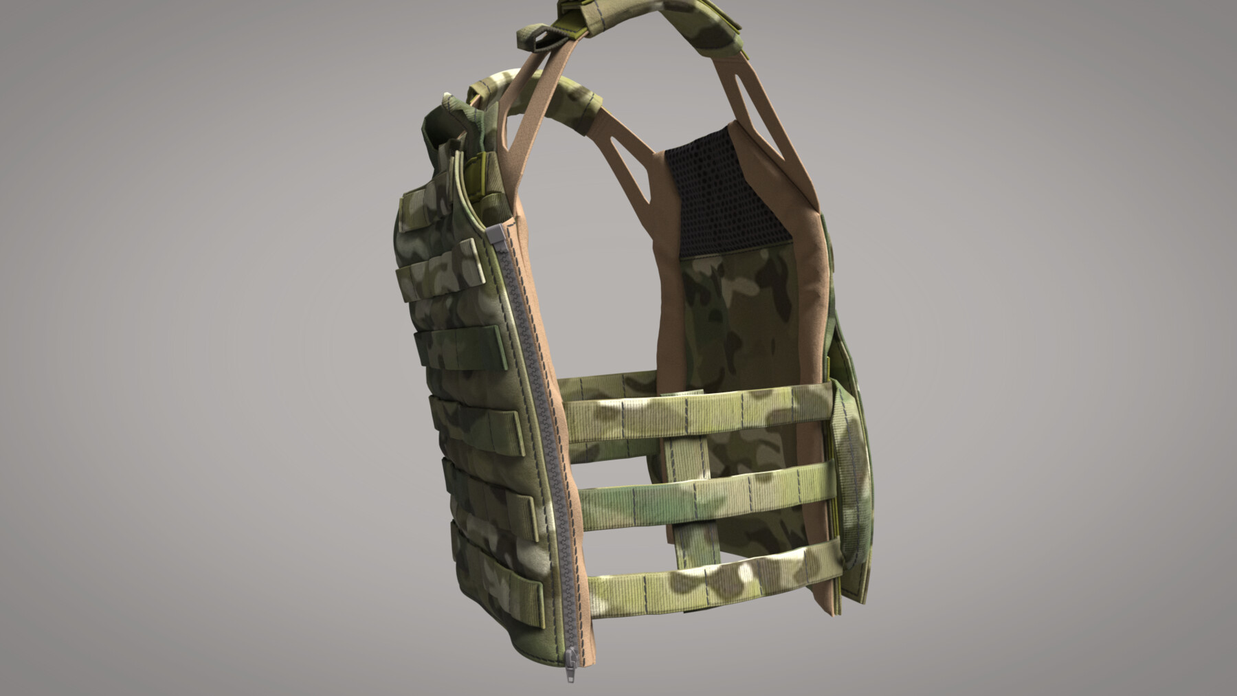 ArtStation Military Bulletproof Plate Carrier Vest Crye Precision JPC