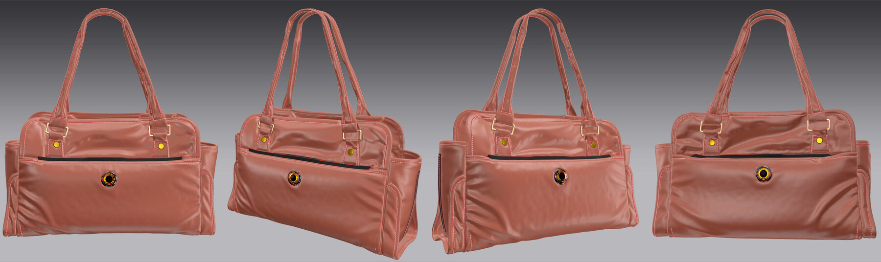 Ritupal Collection women handbag, Shoulder PU (Pink) – Ritupal Collection