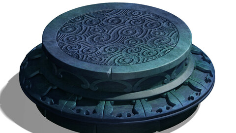 Demon Palace - Religion - Buddha base 001