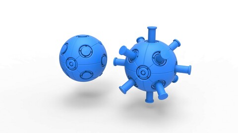 Cosplay 3D printable Mini Mine from The Dark Knight 2008