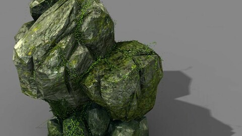 Climbed rattan - stone 02