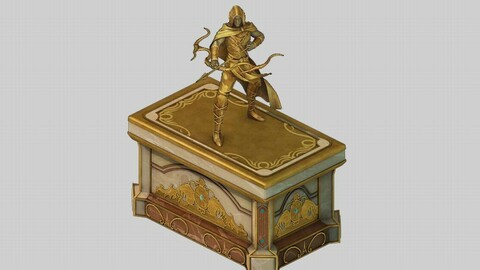 Human Ranger Area - Statue 03