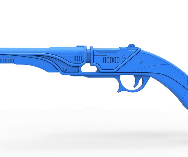 ArtStation Cosplay 3D printable Blaster E851 of Zorii Bliss from