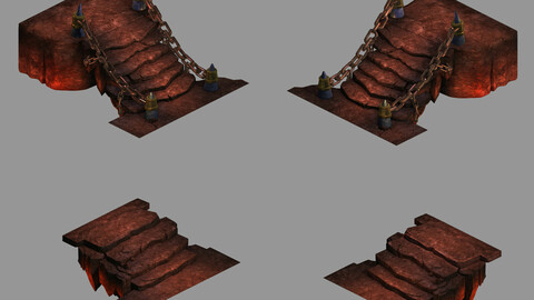 Lava Hell - Stone Ladder 32