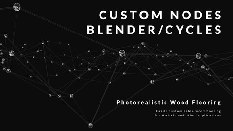 Customizable Wood Flooring Materials For Blender