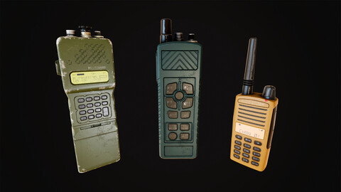 Realistic Military Portable Radio Set