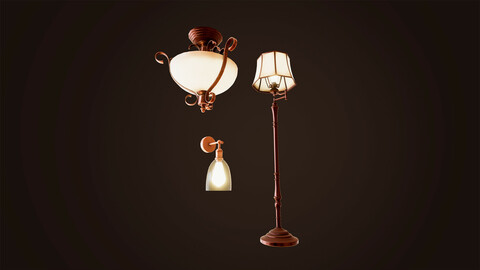 Vintage Lamps Pack