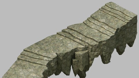 One hundred thousand mountains - stone staircase