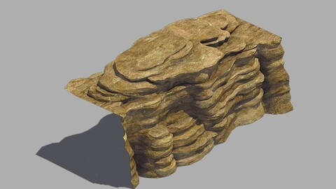 Stone - Large Weathered Stone 02