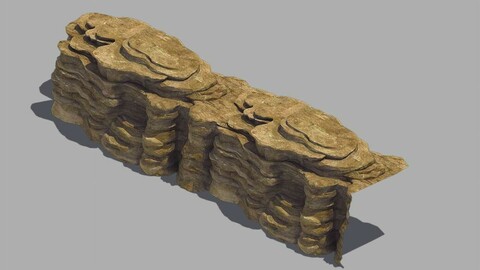Stone - Large Weathered Stone 05