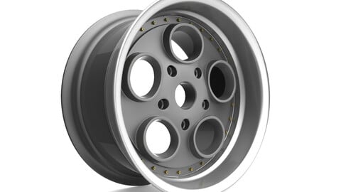 Autostrada Monza Custom wheel 3D model