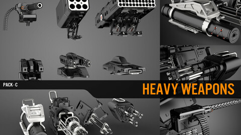 Heavy Weapons - Pack C