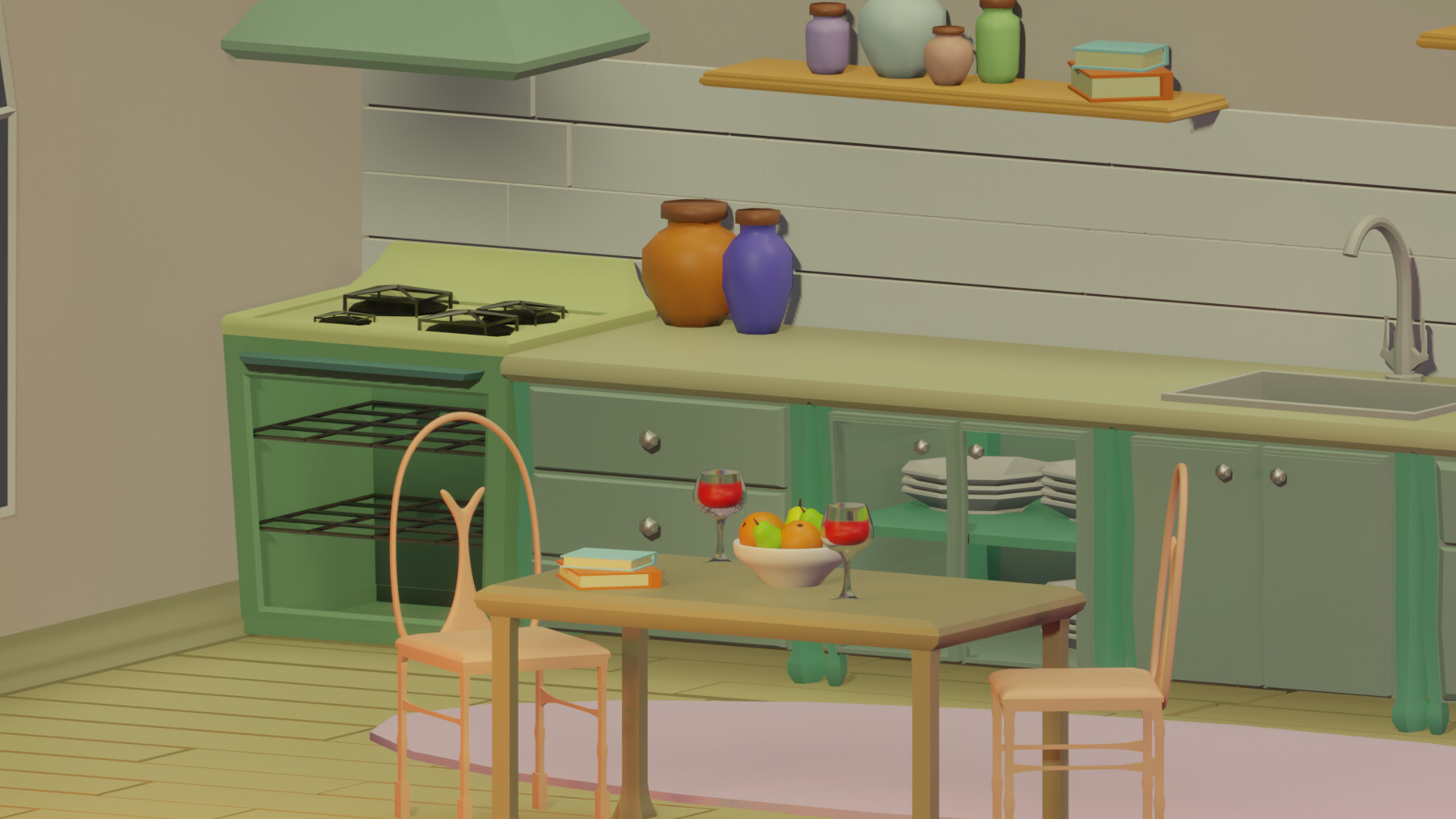 ArtStation - Tiny Kitchen | Game Assets