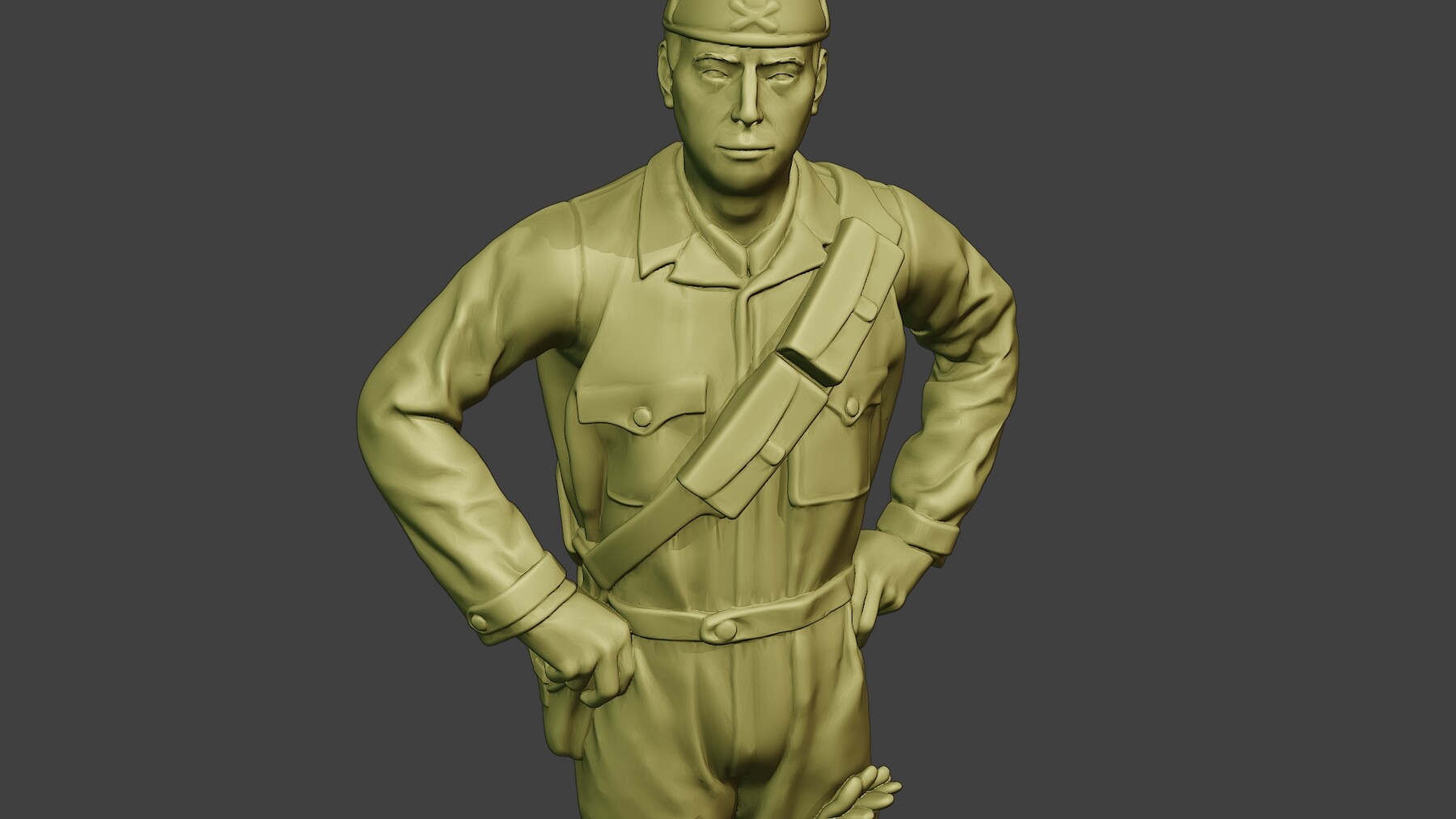 ArtStation - Italian Tank Crew Unit ww2 Stand ITCU1 | Resources