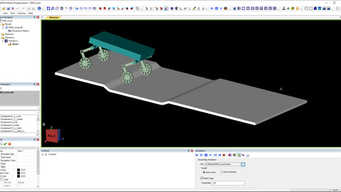 4x4 Rover Soil Interaction - Snowy Road Analysis