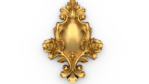 Classic decor ornament 06 3D print model