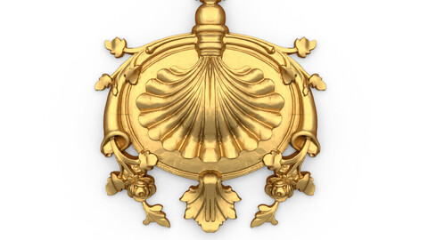 Classic decor ornament 07 3D print model