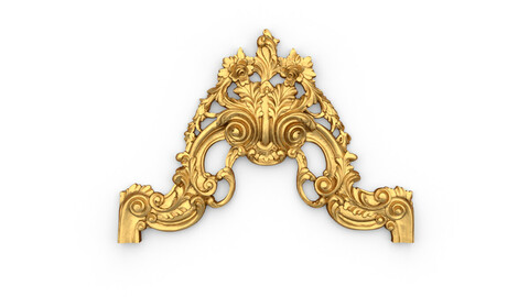 Classic decor ornament 08 3D print model