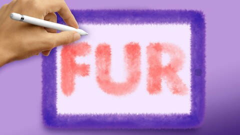 Fur brushes for Procreate