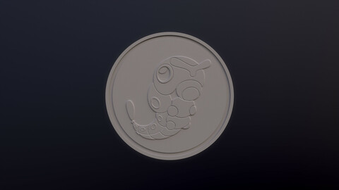 Caterpie 3D printable model - Pokémon collectibles