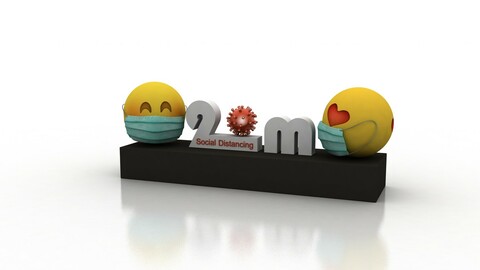 Social Distancing model for coronavirus 3
