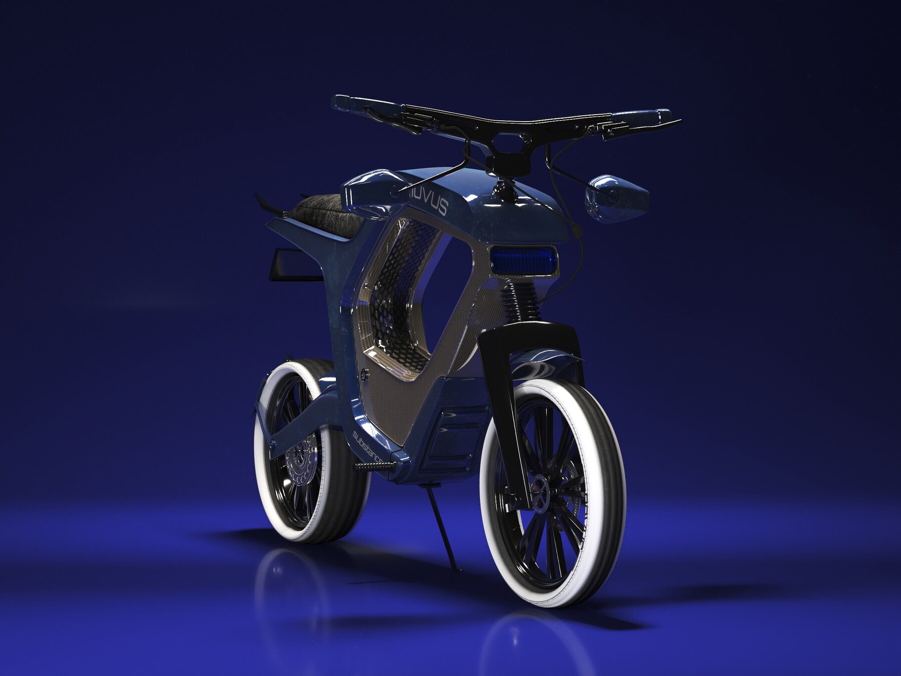 hard surface electric novus bike
