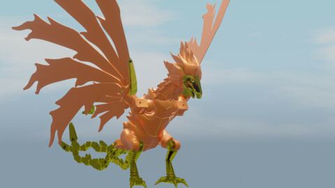 Concept Action Figure Beast: Eternal Phoenix(Kamen Rider Falchion)