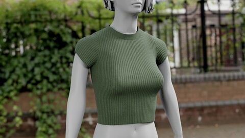 Realistic Women's Tshirt 2