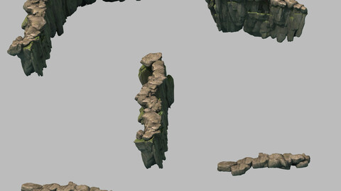 Pool side - stone 01