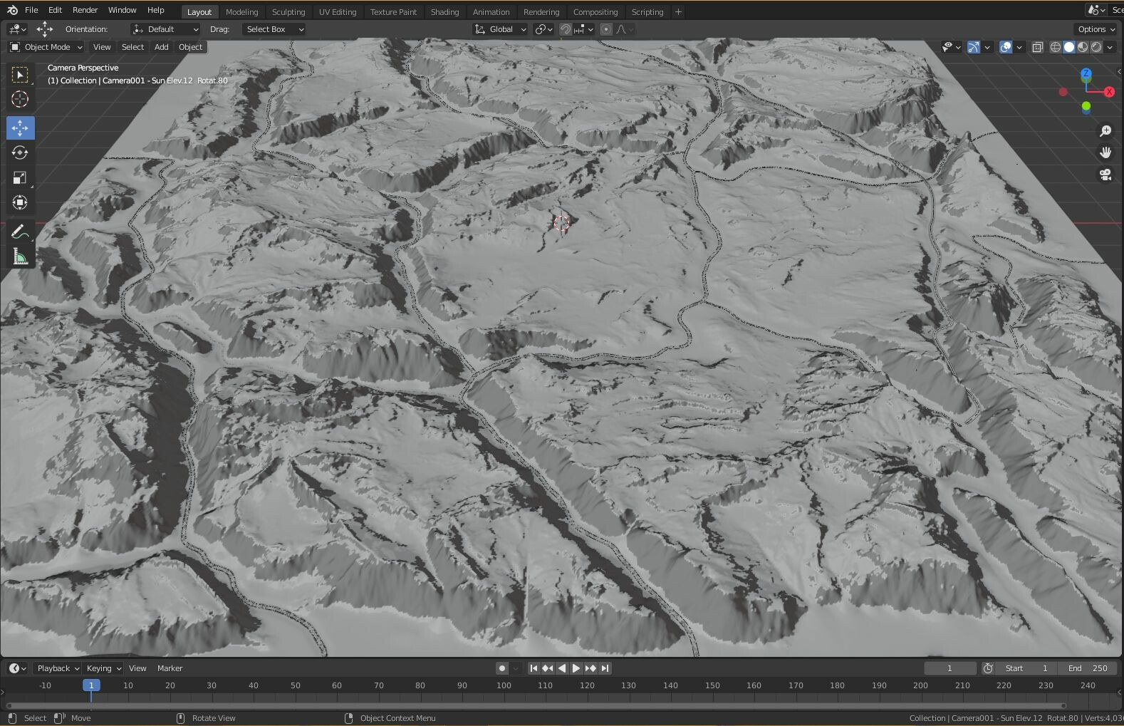 ArtStation Roads and paths in Blender Resources